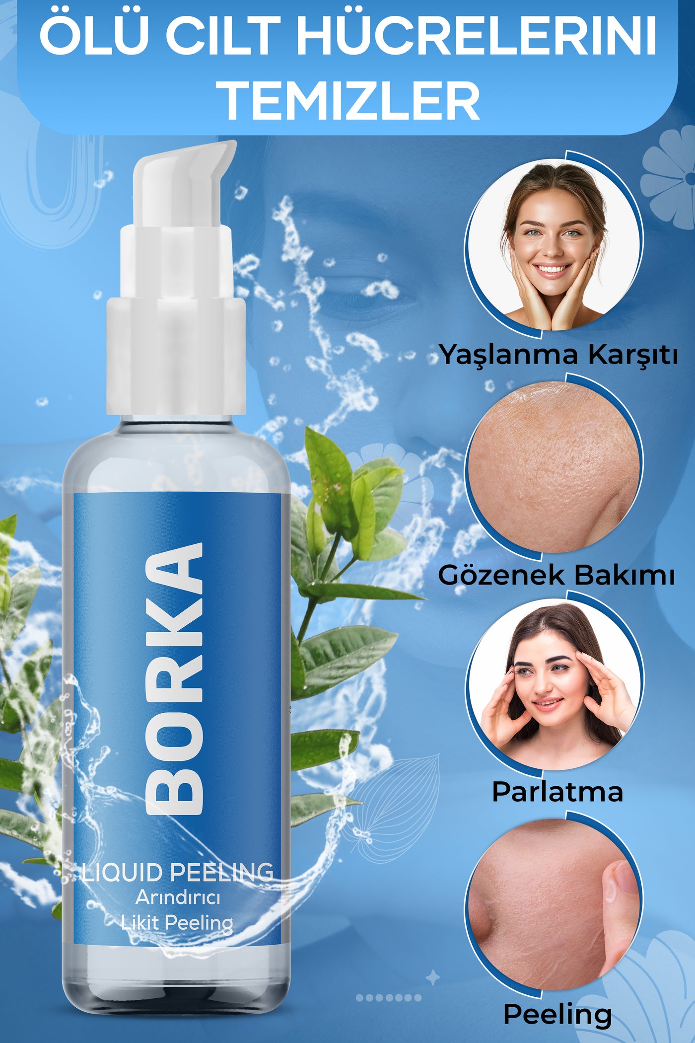 Soyucu Peeling Krem – Ölü Deri & Leke Karşıtı